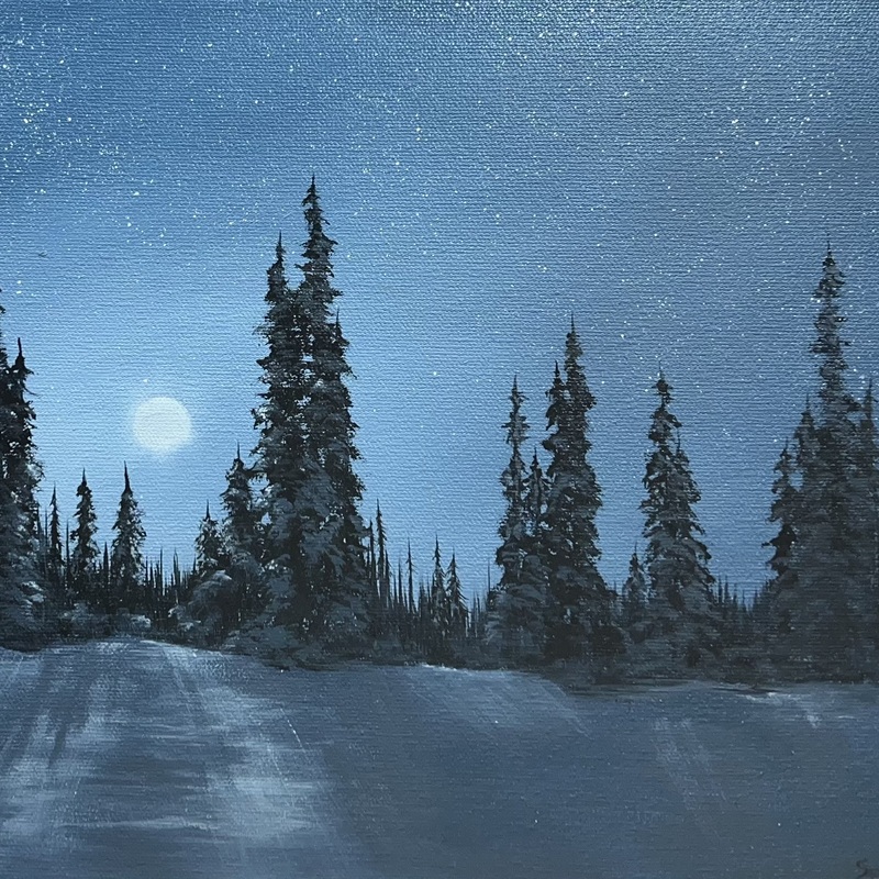 Winters Chill - 11x14inch on deep edge canvas