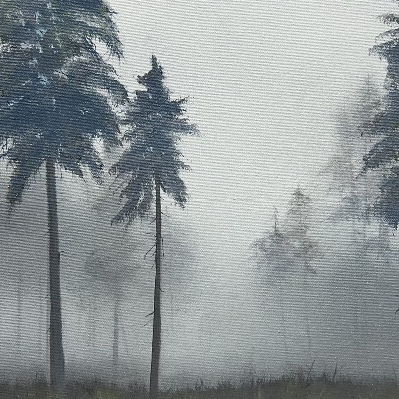 December - 10x20inch deep edge canvas