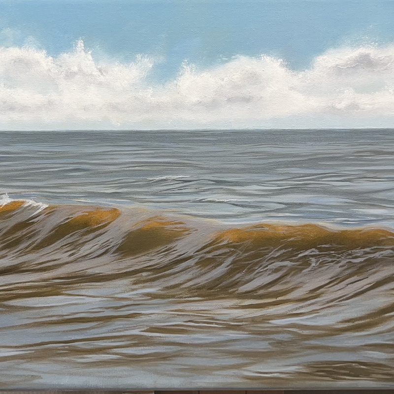 Golden Glow - 12x18inch deep edge canvas