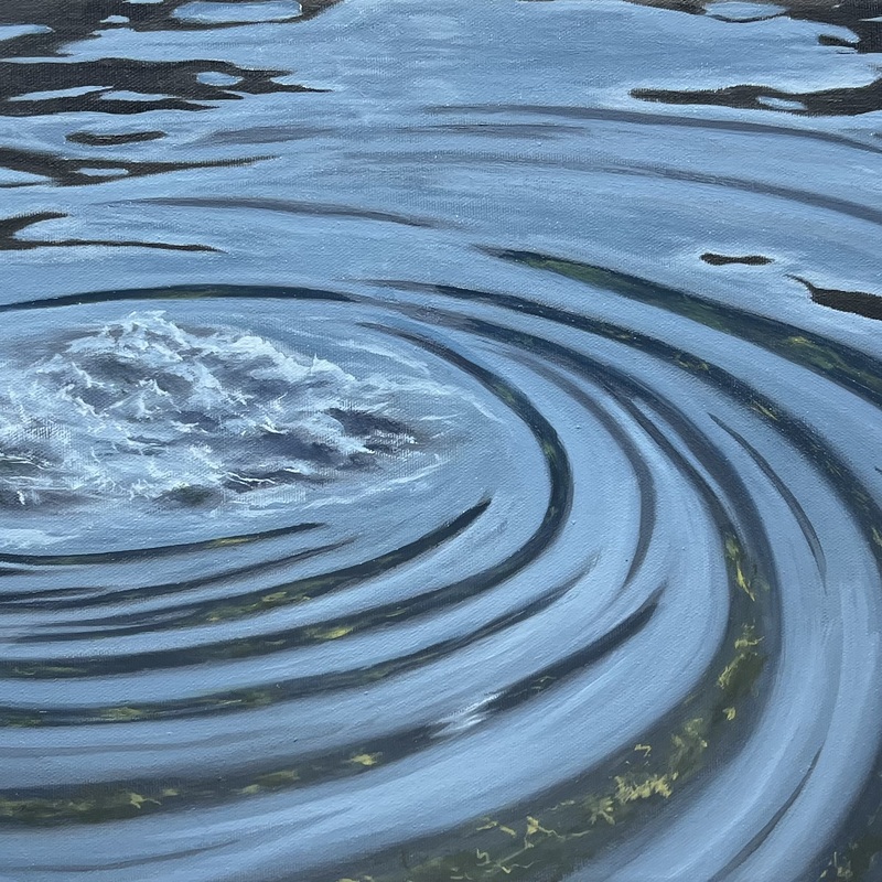 Water's Echo - 12x18inch deep edge canvas