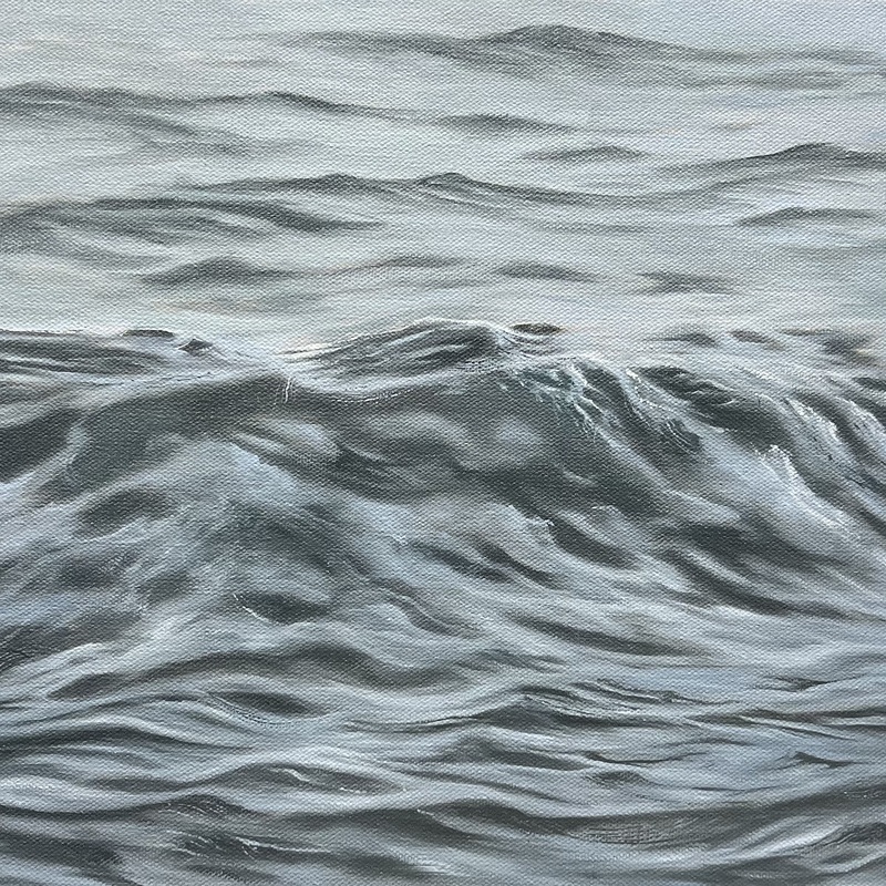 Surface Tension - 12x16inch deep edge canvas